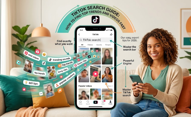 TikTok Search Guide: How to Find Top Trends and Videos Fast