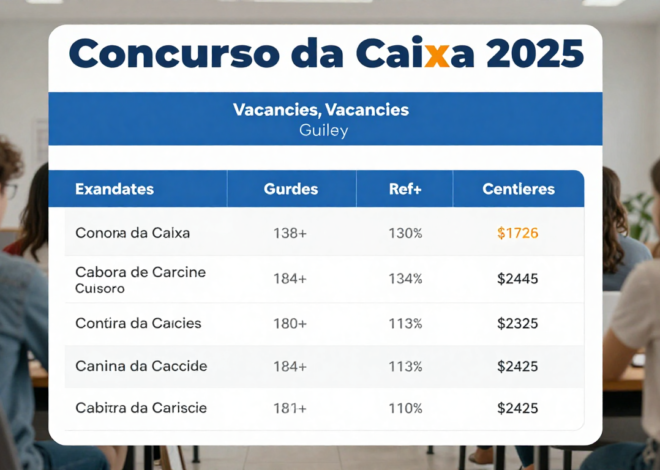 Concurso da Caixa 2025: Exam Dates, Vacancies, and Salary Guide